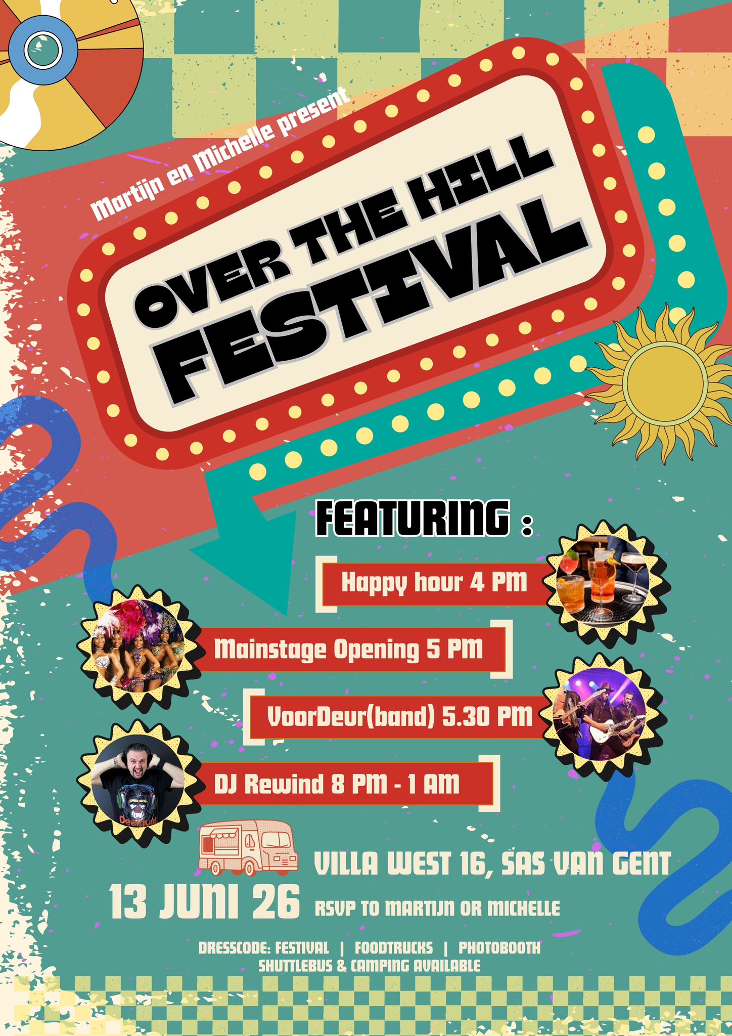 Flyer van Over The Hill Festival